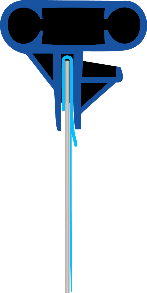 P1 Hook-in basseini liner rippkinnitus konksprofiil