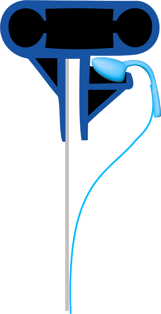 OKU P3 Wedge piping basseini liner kiilsüsteem kiilprofiil