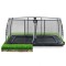 EXIT Dynamic ground level trampoline 275 x 458 cm 