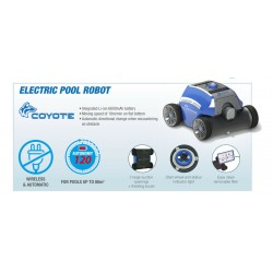 Coyote robotic pool cleaner