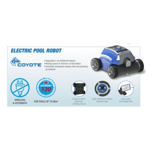 Coyote robotic pool cleaner