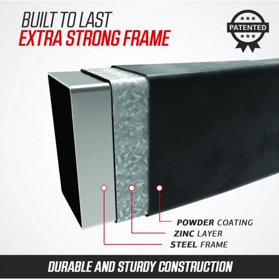 Батут BERG Ultim Champion FlatGround 500 Grey + Safety Net DLX XL