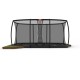 Батут BERG Ultim Champion FlatGround 500 Grey + Safety Net DLX XL