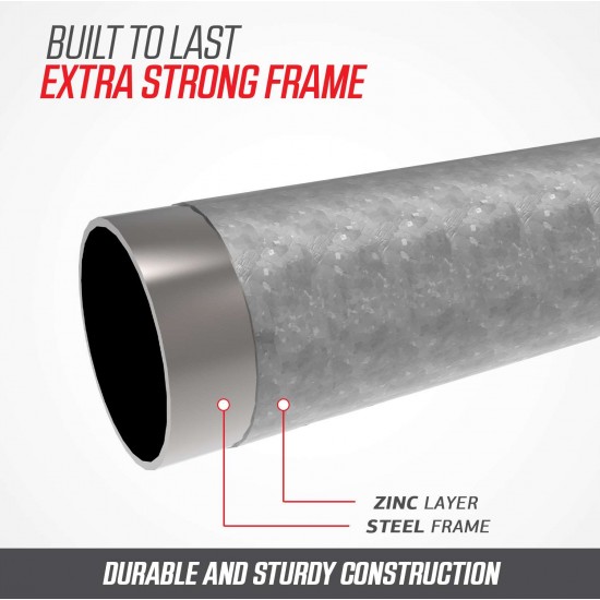 BERG Favorit InGround maasisene batuut turvavõrguga aias