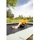 BERG Ultim Champion ECO FlatGround 410 ristkülikukujuline batuut turvavõrguga