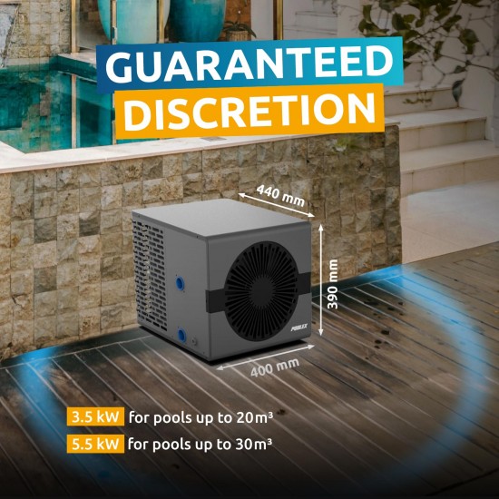 Poolex Nano B5 reversible pool heat pump 5.25kW