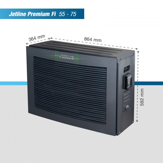 Swimming pool heat pump Poolex Jetline Premium FI