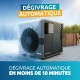 Automaatne jääsulatus ja töö kuni -7°C