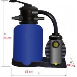 OKU Bali basseini puhastusüsteem taimeriga