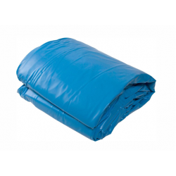 Swimming Pool PVC Liner – Round, Blue, 0.6 mm