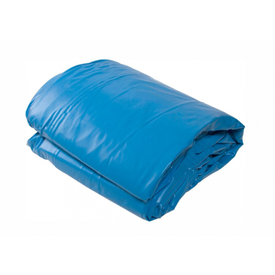 Round blue PVC pool liner – 0.6 mm thickness with P1 hanging system
