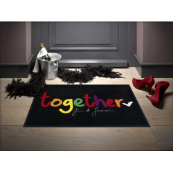 Floor matt Together in love