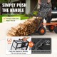 VEVOR Heavy-Duty metallist aiakäru 180 kg spordiväljakute ja hoovi hooldusel VEVOR Heavy-Duty metallist aiakäru 180 kg spordiväljakute ja hoovi hooldusel