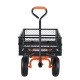 VEVOR Heavy-Duty metallist aiakäru 180 kg spordiväljakute ja hoovi hooldusel VEVOR Heavy-Duty metallist aiakäru 180 kg spordiväljakute ja hoovi hooldusel